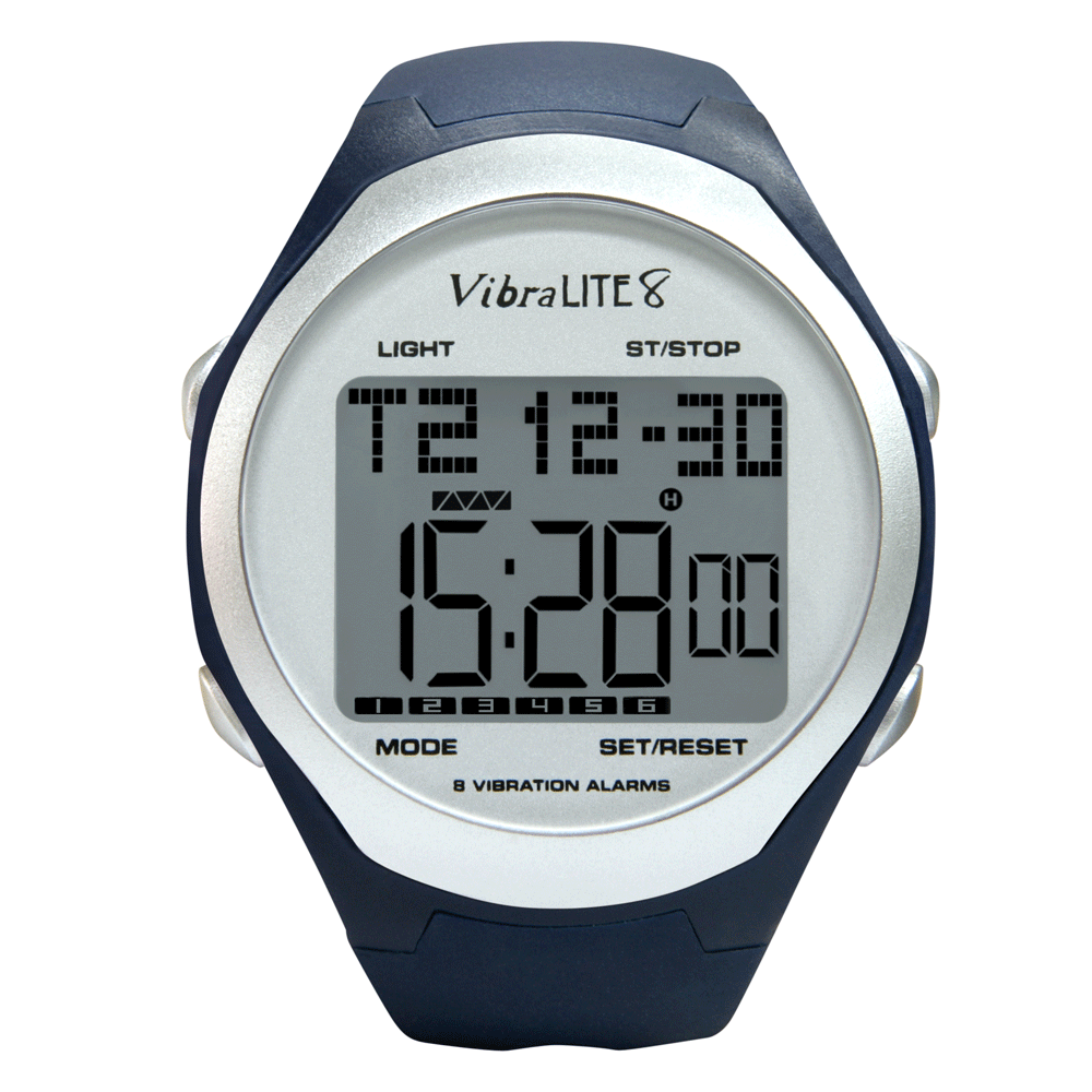 Vibralite8 digital vibrating watches Connevans