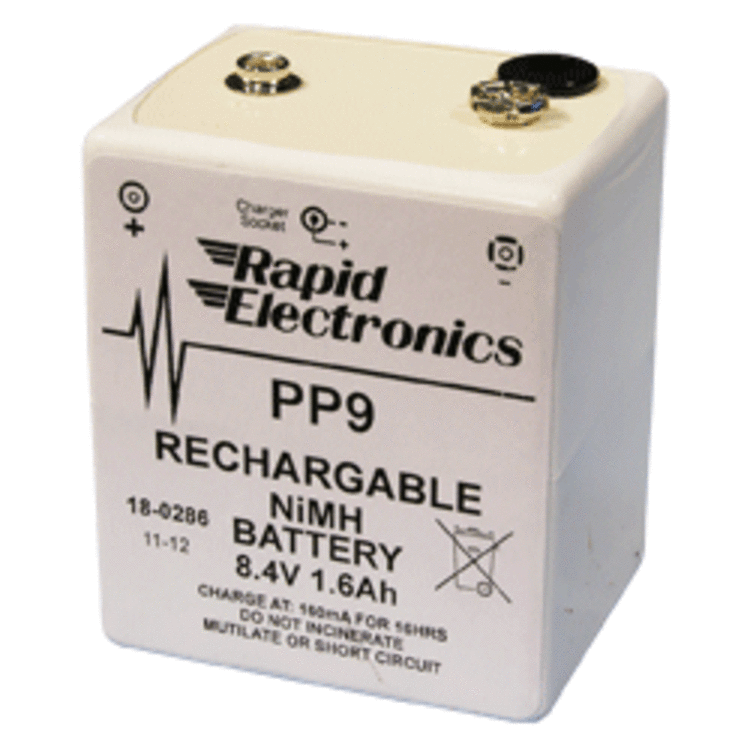 Rechargable NiMH PP9 battery Connevans