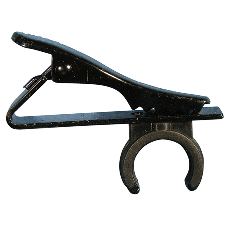 Lapel microphone clip for 10mm mic ring Connevans