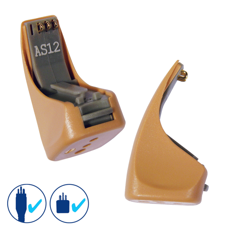 Phonak AS12 audio input shoe Connevans