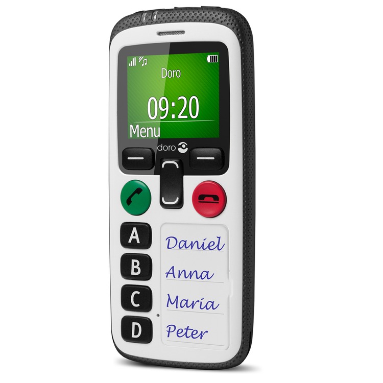 Doro Secure 580 GSM simple mobile phone | Connevans