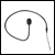 Collarworn microphone for Trantec S4.4 & S4.16 with 3.5mm plug