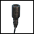 Sarabec tie clip Microphone - BLACK 4m lead