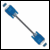ITX501 VGA lead 15-pin D plug - 15-pin D plug, 1.0m