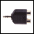 3.5mm stereo plug to 2x RCA phono sockets