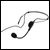 Lightweight head worn microphone with mini XLR