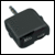 3.5mm doubler adaptor with volume control