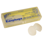 the original moldable silicone putty earplugs #5 - moulds to the unique contours of any ear - 2 pairs per pack 