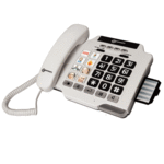 amplified and 'T' setting compatible this photo ID telephone has 8 large picture memory buttons