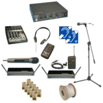 ILD300 kit 2 is a stand alone system with two radio microphones.