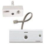allows you to be alerted to the telephone via your doorbell - when the phone rings, a radio signal is sent to the Libra+ doorchime, which sounds/flashes to alert you - supplied in a pack with a socket dual adaptor.
