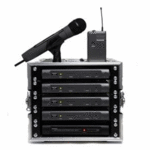 Four S4.16 systems with ADU, PSU and cube Flight Case - channel 38
