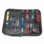Ideal for the hobbyist. This set is supplied in a fabric carrying wallet to keep all your tools together.