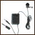 Teachers electret clip-on mic.  with switch