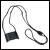 SPARE PART  - Lavalier neck strap for TX3