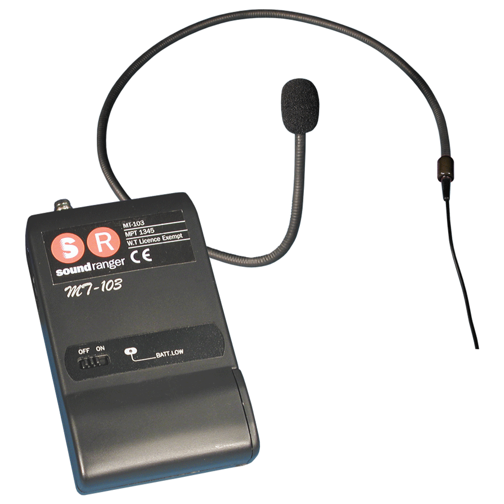 Belt-pack transmitter