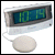 Sonic Boom SBD375SS dual alarm clock with vibrating pad