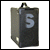 Compact 2C 40W amplifier with rechargeable battery & 2 radio mic receivers, RP2-40B