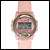 Pink Vibralite 3 watch with auto reload countdown