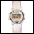 White Vibralite 3 watch with auto reload countdown