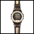 Vibralite 3 watch with auto reload countdown and black strap.