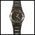 Black Wake-V analogue watch