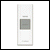 Libra+ D930 Wirefree white bell push