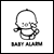 Baby alarm PPS433 personal pager package