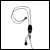 IR Classmate IRE-10 lavalier mic. emitter & removable lead