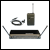 Trantec S4.4L lapel mic/guitar 4 channel UHF radio microphone system