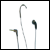 Music-Link 50/50 stereo - earphone/silhouette earhook