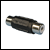 In-line phono socket to phono socket adaptor