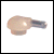 Earmould male adaptor