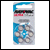 675 size, pack of 6 Rayovac Extra Advanced Zinc Air Hearing Aid Batteries