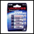 AA size NiMH rechargeables - 2100mAh