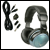 Deluxe digital headphones for TV listening