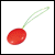 Red earmould tube threader