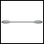 Fibre optic lead 5mmØ, toslink - toslink, 1.0m