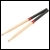 Grip sticks 7A hickory pair