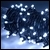 180 LEDs outdoor string light with control - Warm White