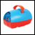 Mini party bubble machine