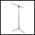 High quality microphone stand with boom arm