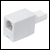 BTL36 RJ11 to UK plug adaptor, Bulk