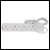 2 metre 4 gang 13A extension lead with 4 neon switches