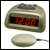 Global360 countdown timer/alarm clock with bedshaker