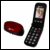 Geemarc CL8400BT GSM flip mobile phone with Bluetooth