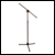  High quality microphone stand with boom arm   