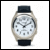 Talking 'atomic' watch - leather strap