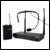 Trantec S4.16 aerobic headband 16 channel UHF radio microphone system