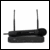 Trantec S4.16 handheld 16 channel UHF radio microphone system, condenser capsule - channel 38   